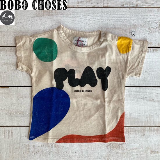 BOBO CHOSES（ボボショーズ、ボボショセス）　Play Landscape Short Sleeve T-shirt　子供服/Tシャツ　 12-18M/18-24M　 日本総輸入代理店より入荷 - hammock 子供服セレクトショップ