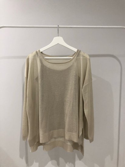 <img class='new_mark_img1' src='https://img.shop-pro.jp/img/new/icons16.gif' style='border:none;display:inline;margin:0px;padding:0px;width:auto;' />ڡSALEsheer knit tops[camisole SET ]/ beige