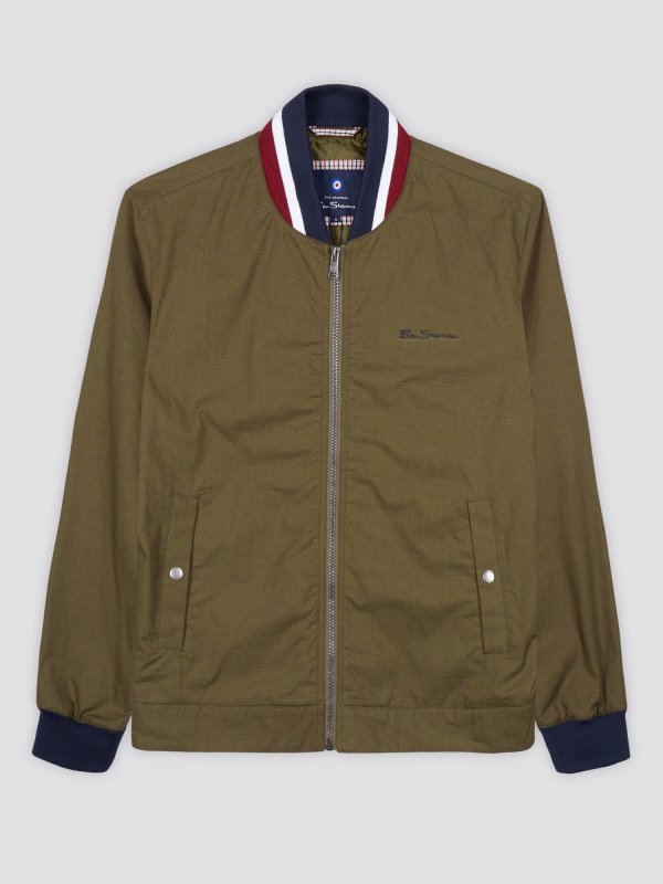 BEN SHERMAN ベンシャーマン リップストップ ボマージャケット