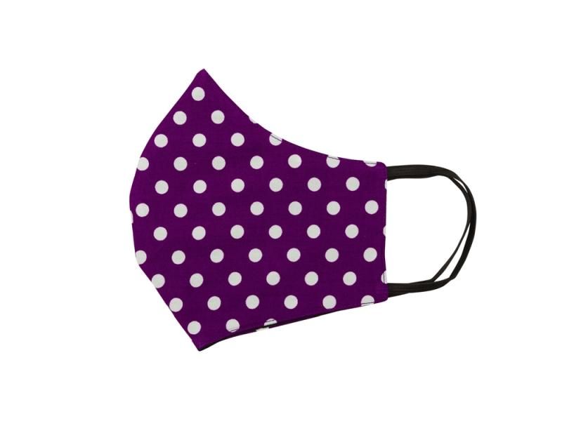RELCO レルコ パープル ポルカドット マスク - 英国直輸入MOD