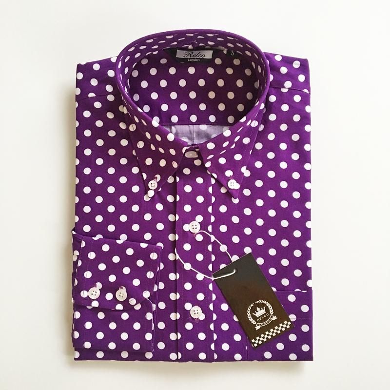 RELCO レルコ パープル ポルカドット マスク - 英国直輸入MOD