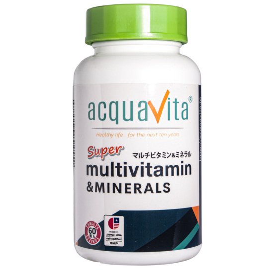 スーパーマルチビタミン&ミネラル - アクアヴィータ公式オンラインストア