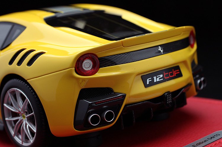 BBR 1/18 フェラーリ F12 TDF Giallo Modena 4305 P18121GMO1