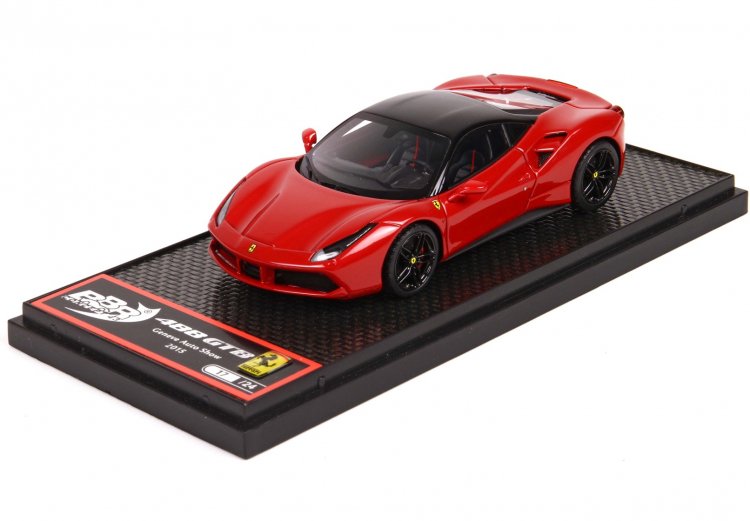 BBR 1/43 フェラーリ 488 GTB BBRC165ROB 世界限定24台 - ミニカー