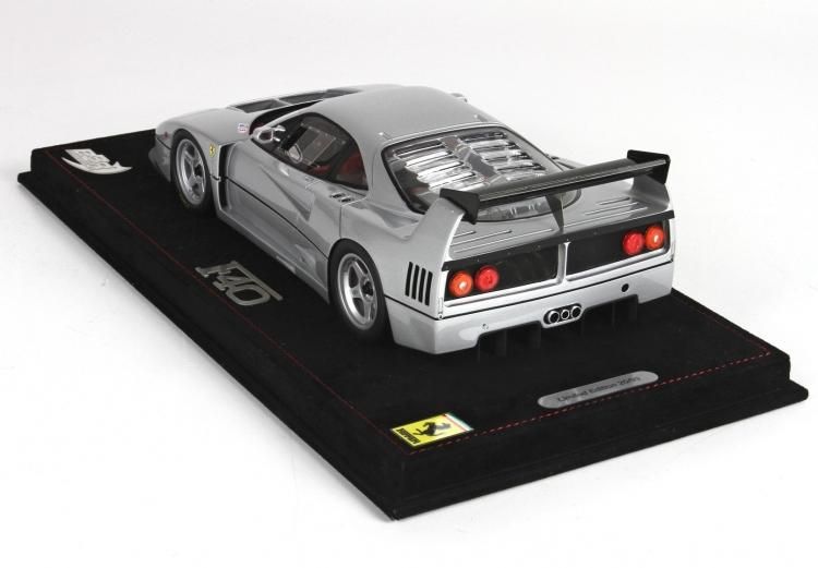 【全品送料無料】 BBR P18131D ferrari フェラーリ silver 1989 LM F40 1/18 BBR