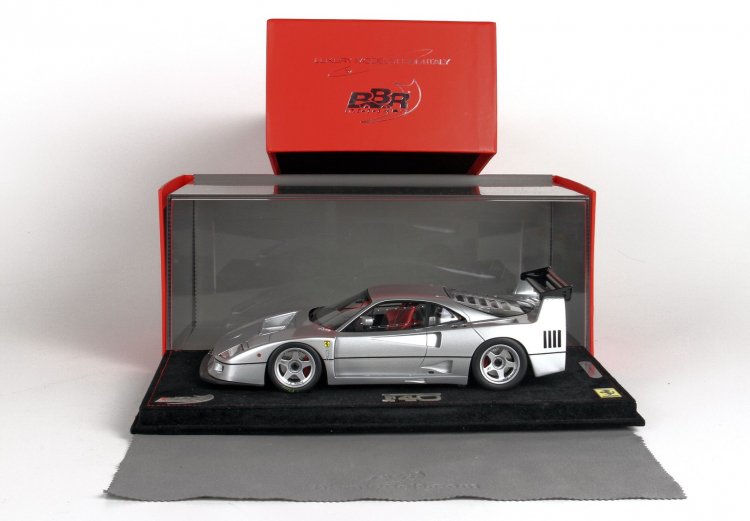 BBR 1/18 F40 LM 1989 silver フェラーリ ferrari P18131D - ミニカー・モデルカー トップガレージ