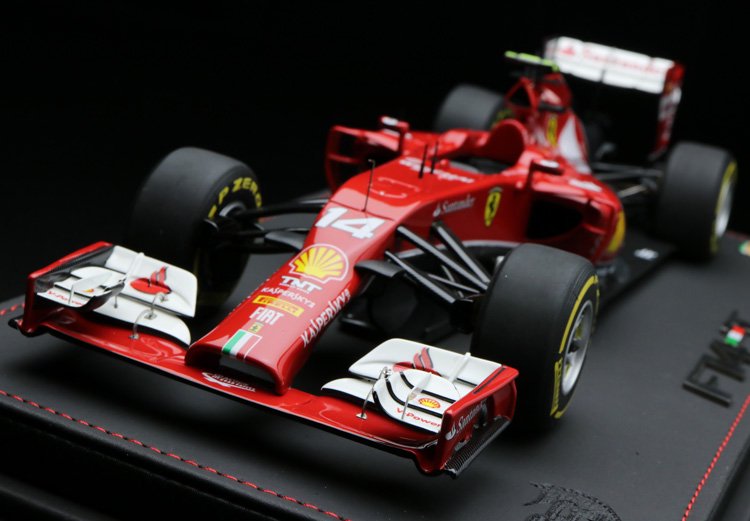 BBR 1/18 フェラーリ F1 F14T AbuDhabi 2014 - F.Alonso P18105