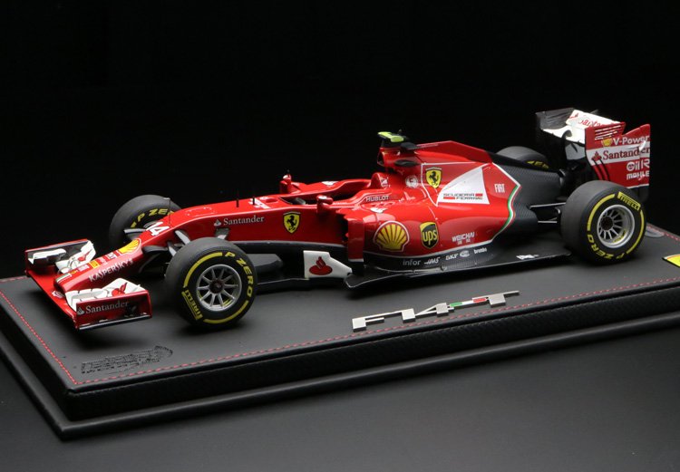 BBR 1/18 フェラーリ F1 F14T AbuDhabi 2014 - F.Alonso P18105