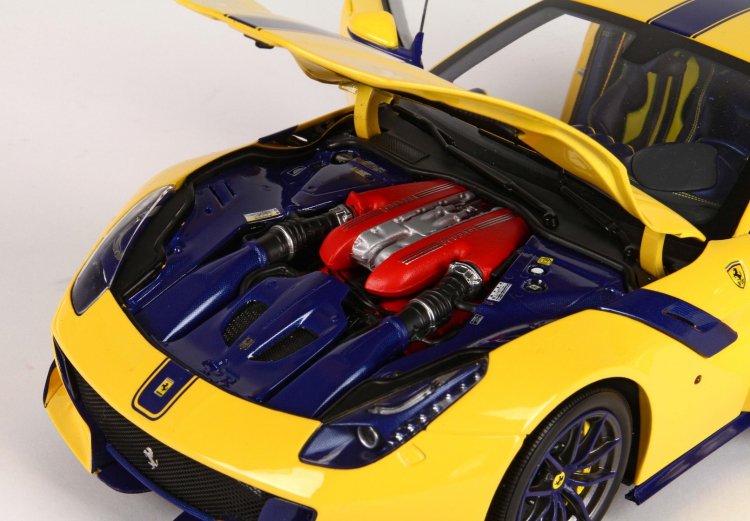 BBR 1/18 フェラーリ F12 TDF Giallo Modena 4305 BBR1821ST