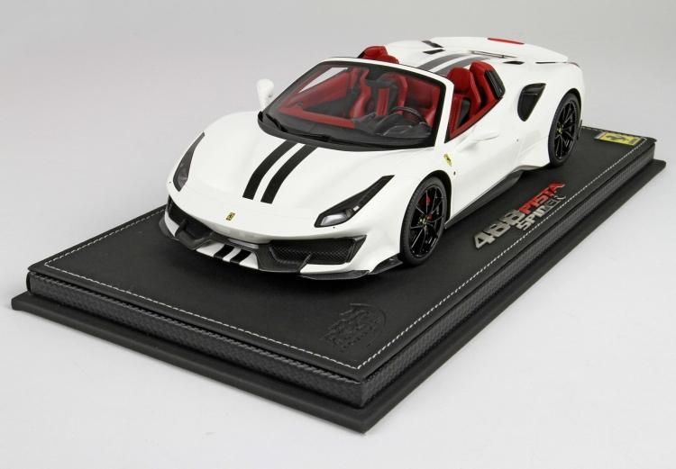 BBR 1/18 フェラーリ 488 Pista Spider Bianco Avus P18162G 世界限定 