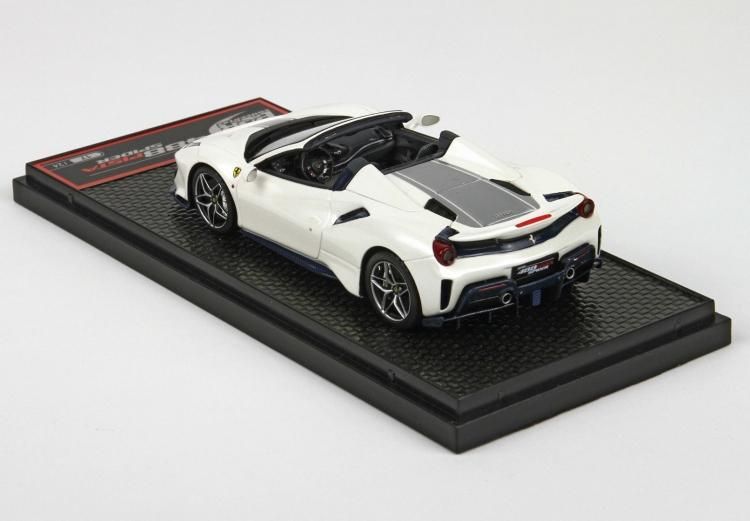 BBR 1/43 フェラーリ 488 Pista Spider 2018 Bianco Italia Met BBRC218A1 世界限定24台 -  ミニカー・モデルカー トップガレージ