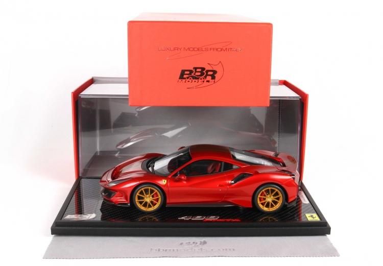 BBR 1/18 フェラーリ ferrari 488 Pista Rosso Fuoco P18145RF 世界