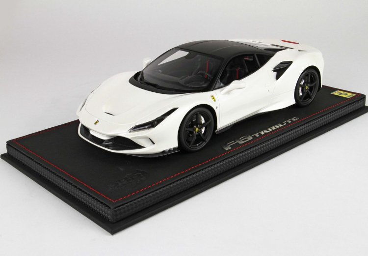 BBR 1/18 フェラーリ F8 tributo Bianco Fuji P18171FWM 世界限定12台 - ミニカー・モデルカー トップガレージ