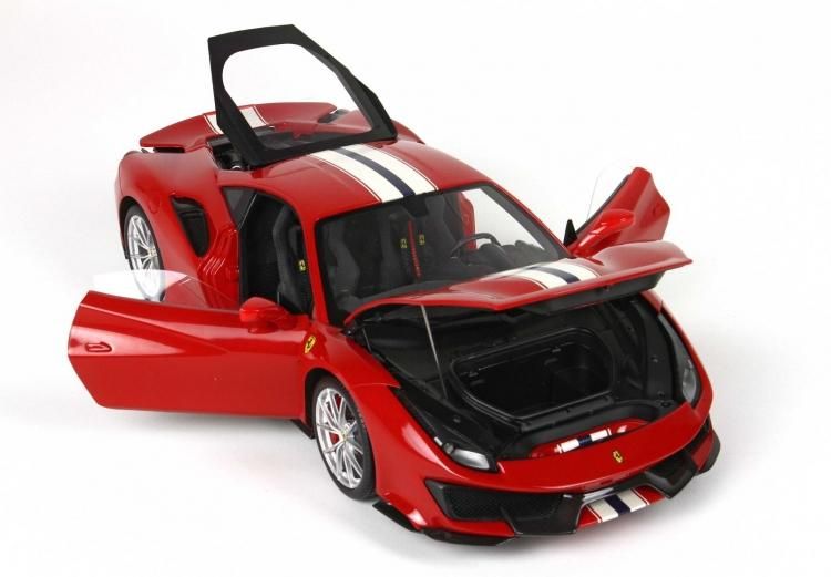 BBR 1/18 フェラーリ ferrari 488 Pista Rosso Corsa