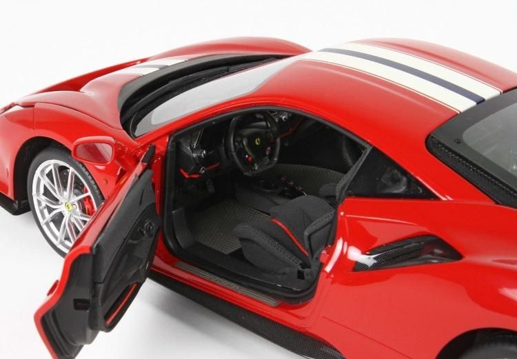 BBR 1/18 フェラーリ ferrari 488 Pista Rosso Corsa