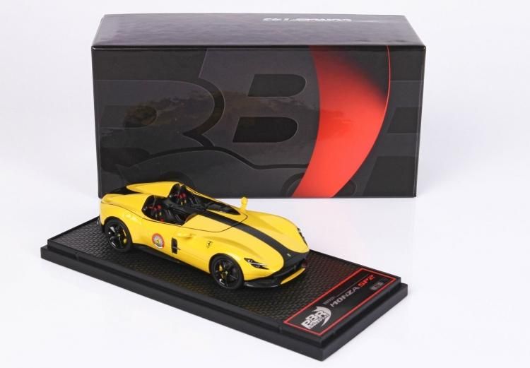 BBR 1/43 フェラーリ Ferrari Monza SP2 Giallo Modena BBRC221F ミニカー モデルカー 世界限定78台  - トップガレージ