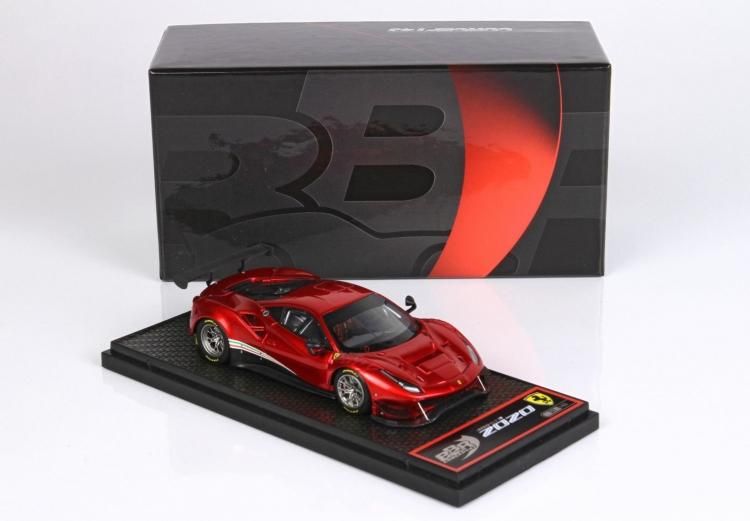 BBR 1/43 フェラーリ 488 GT3 2020 Rosso Fuoco BBRC238RF 世界限定49台 - ミニカー・モデルカー  トップガレージ