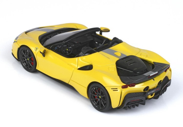 BBR 1/43 フェラーリ ferrari SF90 Spider Pack Fiorano Giallo Modena BBRC256E  世界限定24台 - ミニカー・モデルカー トップガレージ