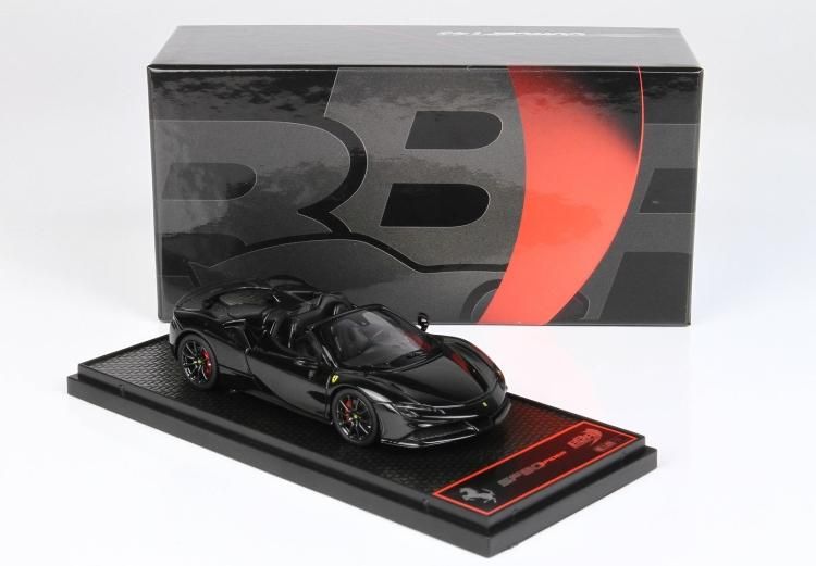 BBR 1/43 フェラーリ ferrari SF90 Spider Pack Fiorano Black ブラック BBRC256F1  世界限定32台 - ミニカー・モデルカー トップガレージ