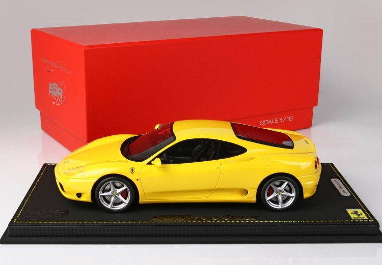 BBR 1/18 フェラーリ ferrari 360 modena F1 Giallo Modena P18172D 世界限定126台 -  ミニカー・モデルカー トップガレージ