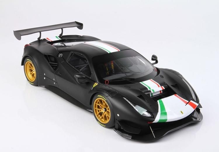 BBR 1/18 フェラーリ 488 Modificate Nero opaco P18203MB 世界限定24