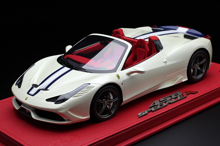 BBR 1/18 フェラーリ 458 スペチアーレ A ビアンコフジ - トップガレージ