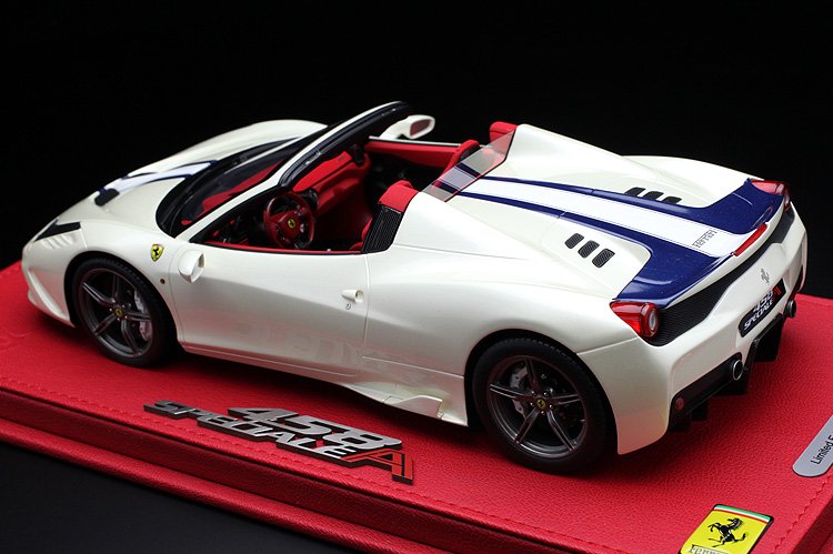 BBR 1/18 フェラーリ 458 スペチアーレ A ビアンコフジ - トップガレージ