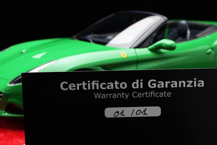 MRcollection 1/18 フェラーリ カリフォルニア T 世界限定1台 - トップガレージ