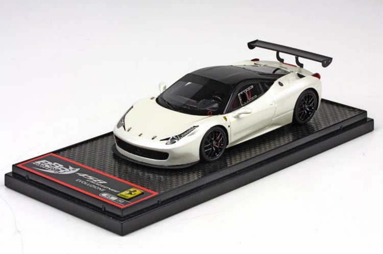 BBR 1/43 フェラーリ 458チャレンジ エボリューション ビアンコフジ - トップガレージ