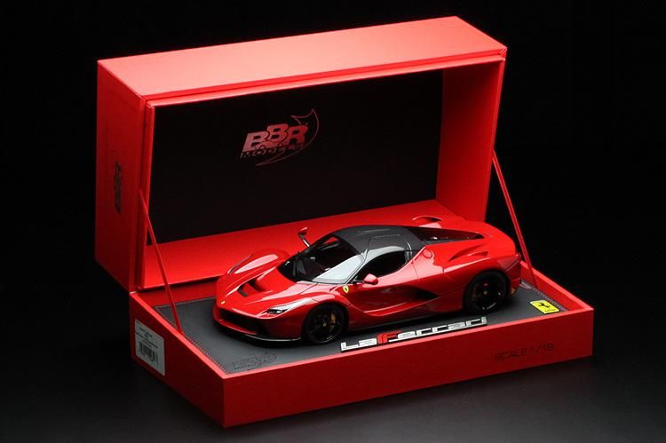 BBR Deluxe 1:18 Ferrari LaFerrari in Rosso Fuoco Opaco (#13