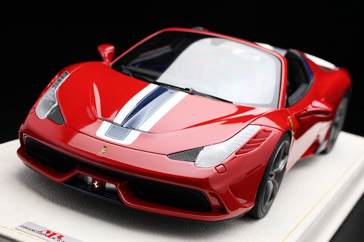 Ｃ傷や汚れあり【極美品・希少】MRコレクション 1/18 Ferrari フェラーリ 458