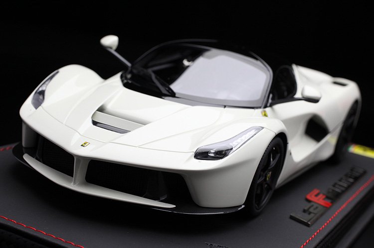 BBR 1/18 フェラーリ ラフェラーリ Laferrari ビアンコアブス P1867SE2CH - ミニカー・モデルカー トップガレージ