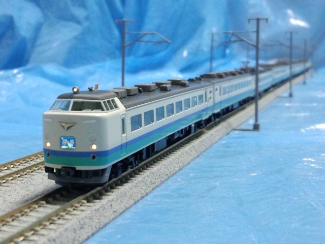 TOMIX98216+98217 JR485系特急電車（上沼垂色・白鳥）基本セットB増結