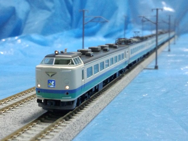 TOMIX98216+98217 JR485系特急電車（上沼垂色・白鳥）基本セットB増結