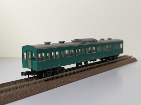 【特別企画限定品/１０３系シリーズ第４弾】ＪＲ東日本１０３系サハ１０３－２３８冷改車/常磐快速線『松戸電車区基本第４編成』ＫＡＴＯ新１０３系エメラルド増結フォロー用単品  - Modellismo Osaka