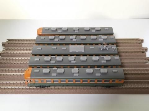 特製完成品/国鉄153系『急行/伊豆』田町運転所/修善寺発着