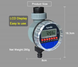 デジタル散水タイマー（電池式自動水やり機）