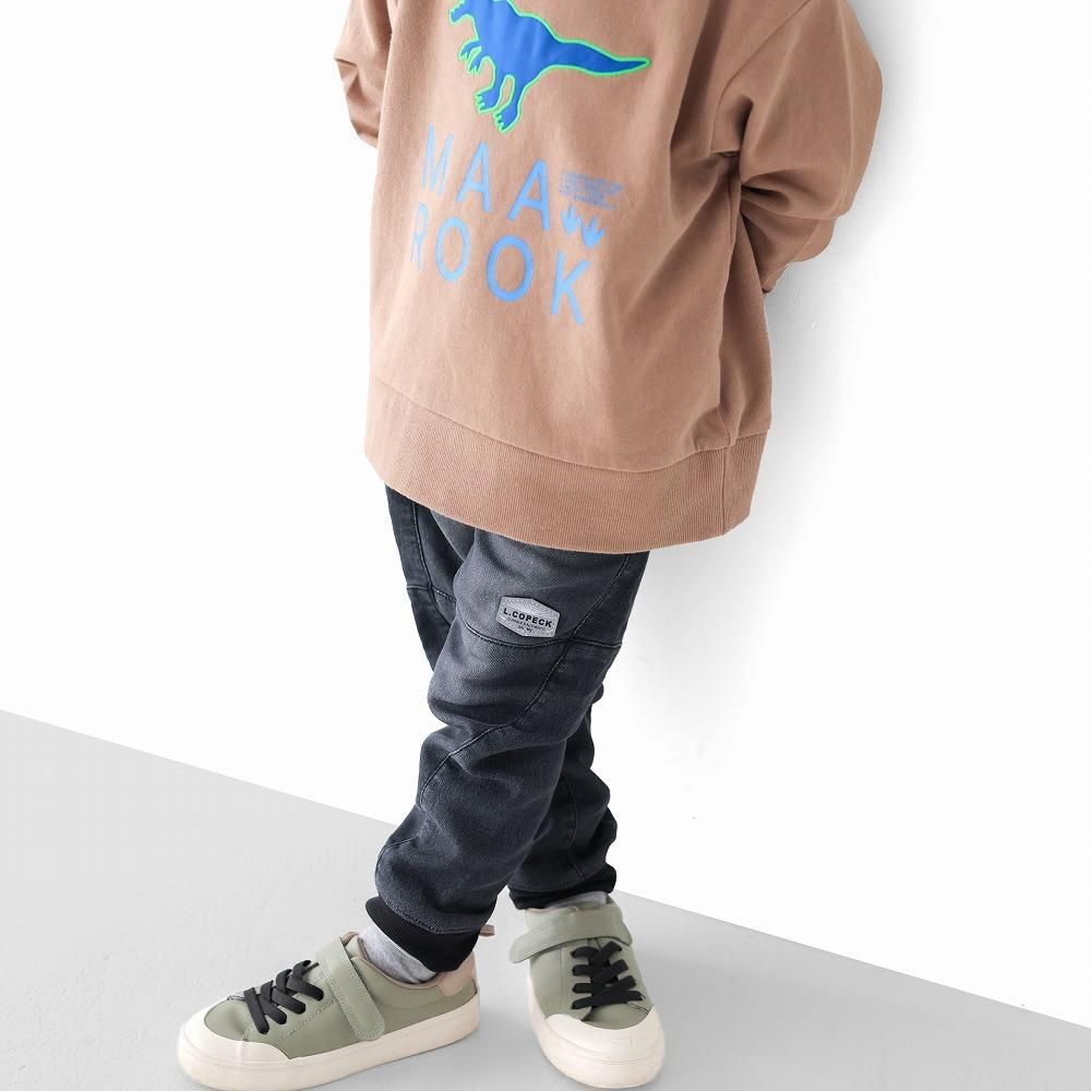 ニット風デニムジョガーパンツ / C1023 / 90cm-160cm - L.COPECK