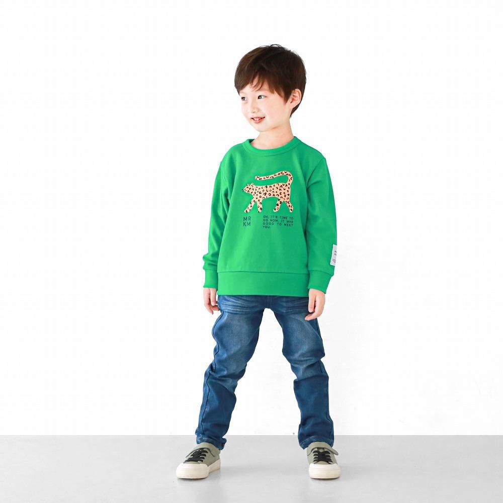 L.COPECK コペック デニム立体裁断パンツ (ブルー) 130cm カラーパンツ - L.COPECK（エルコペック）OFFICIAL WEB SHOP