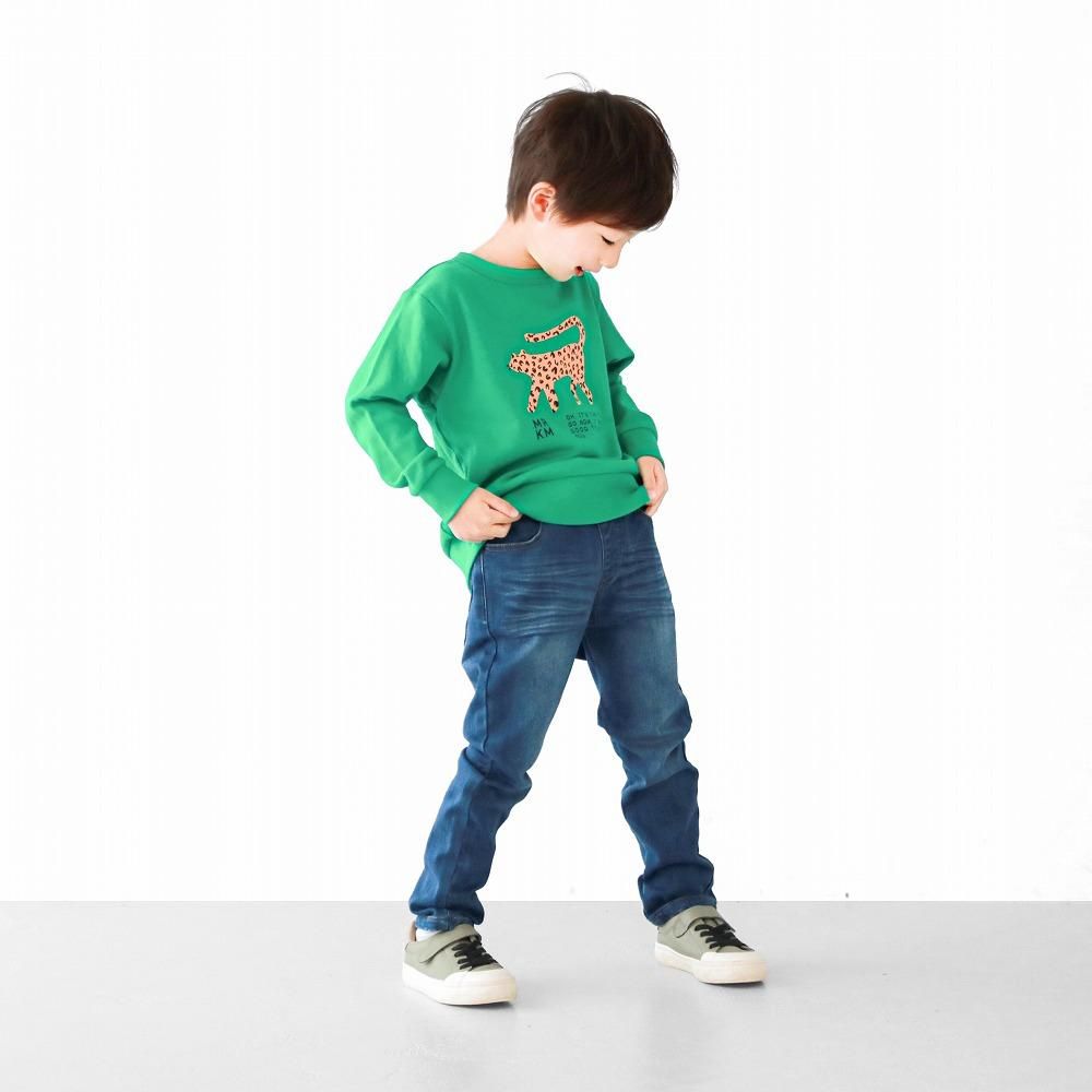 パウダーデニムパンツ / C1043 / 100cm-160cm - L.COPECK