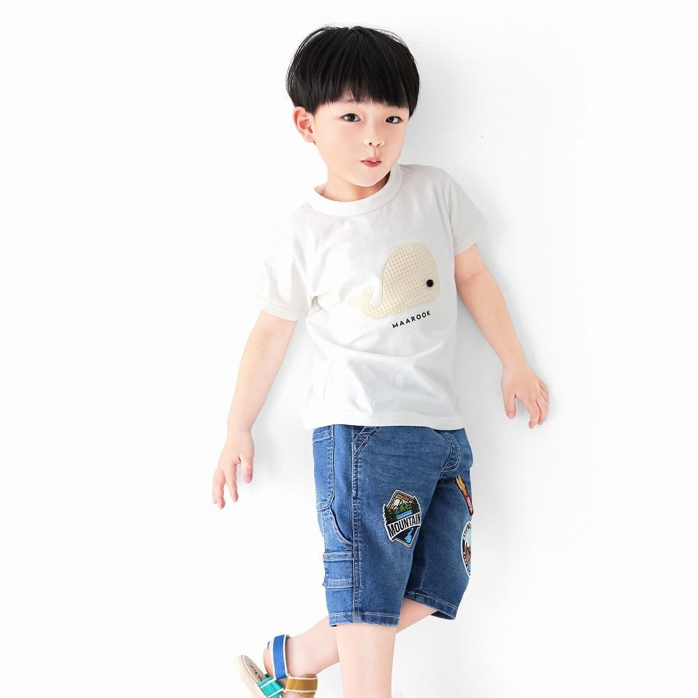 デニムワッペンハーフ / C1057 / 100cm-140cm - L.COPECK