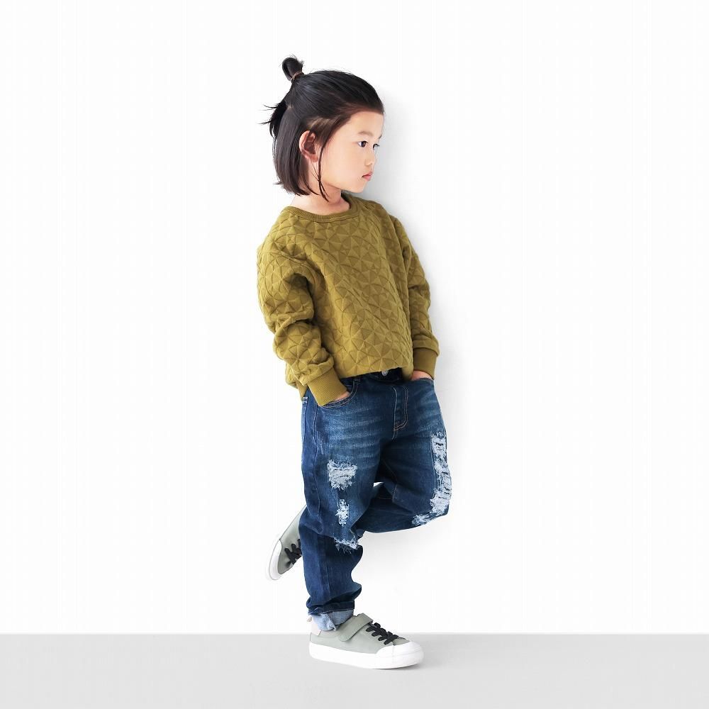 スーペリアダメージデニムパンツ / C1183 / 100cm-150cm - L