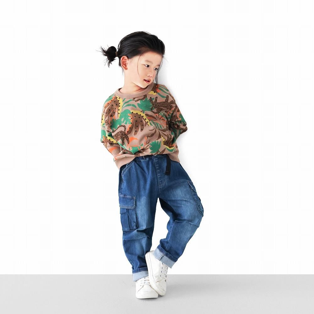 デニム・チノカーゴパンツ / C1193 / 110cm-150cm - L.COPECK