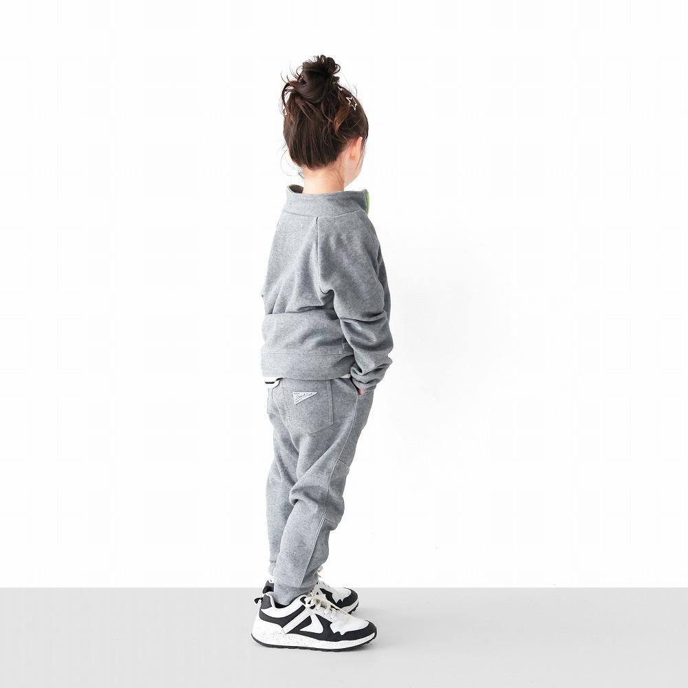 【美品】YAECA エルゴノミック チャコール セットアップ Sサイズ ダンボールニットBIGジャケット / C1220 / 100cm-160cm - L