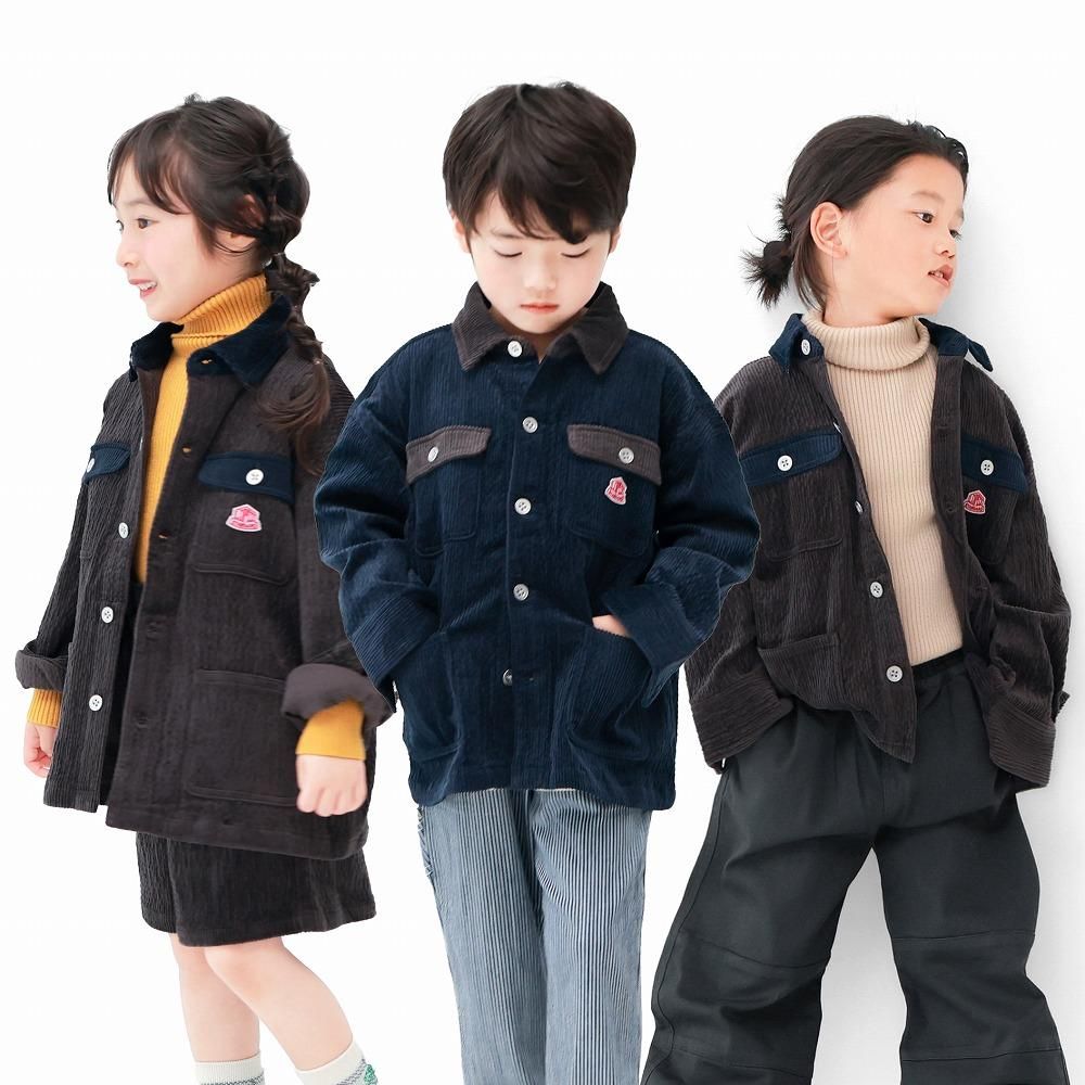 8wellコーデュロイカバーオール / C1240A / 100cm-160cm - L.COPECK