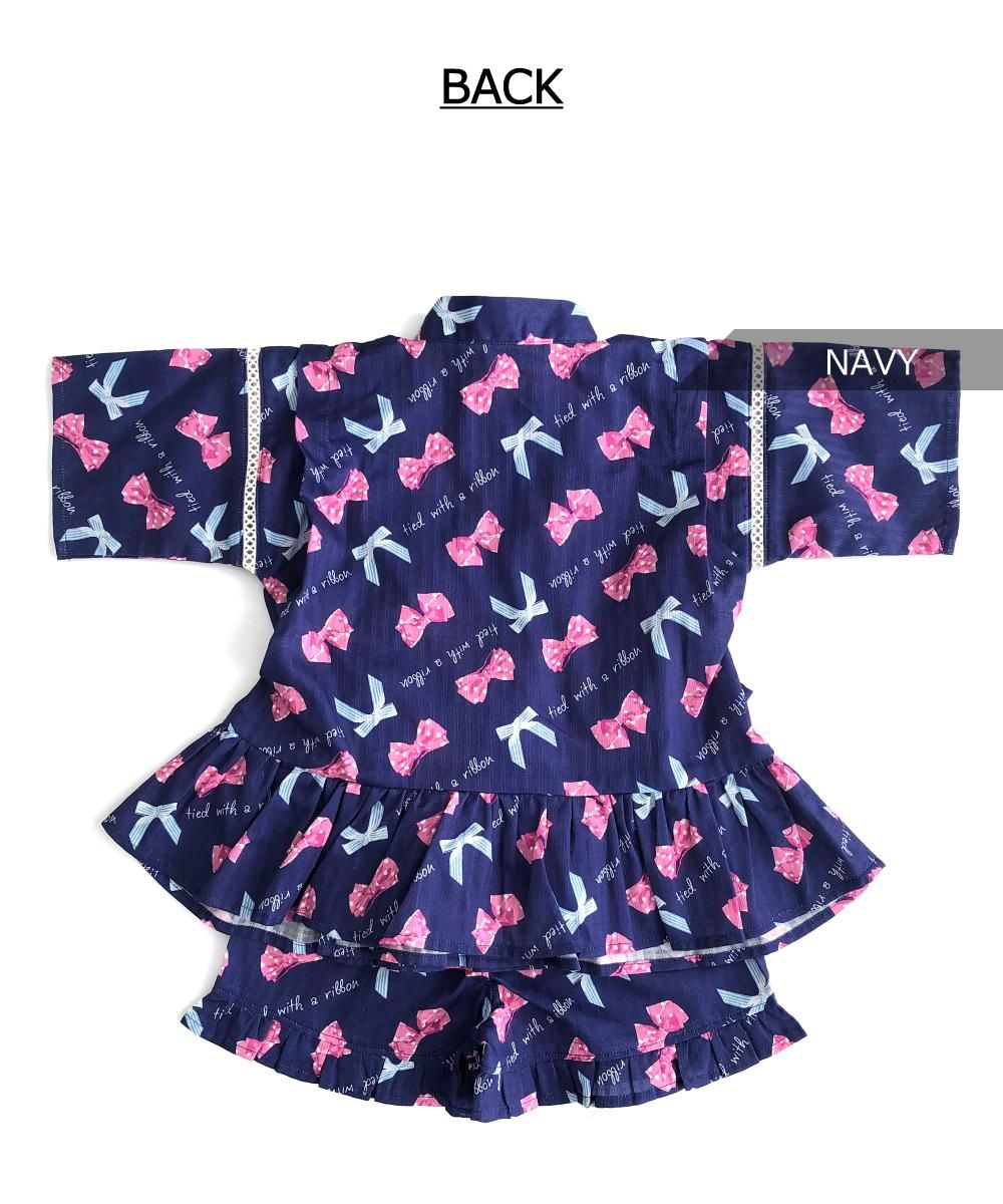 ガールズ甚平 / C3090 / 90cm-120cm - L.COPECK（エルコペック