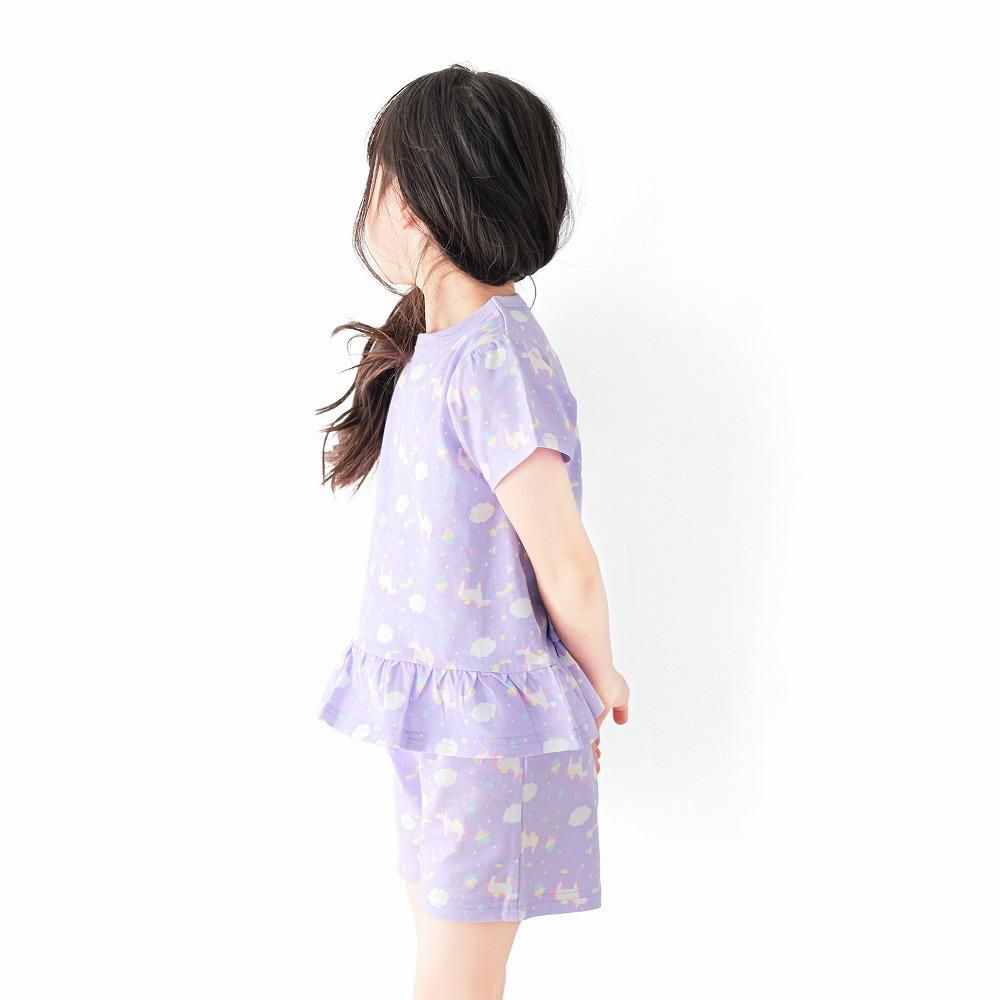 天竺半袖パジャマSET / C3370 / 90cm-130cm - L.COPECK 天竺半袖パジャマSET / C3370 / 90cm-130cm - L.COPECK