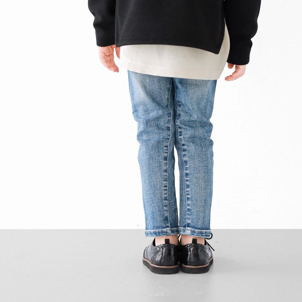 加工ハイブリッドデニムパンツ / C7853 / 100cm-160cm - L
