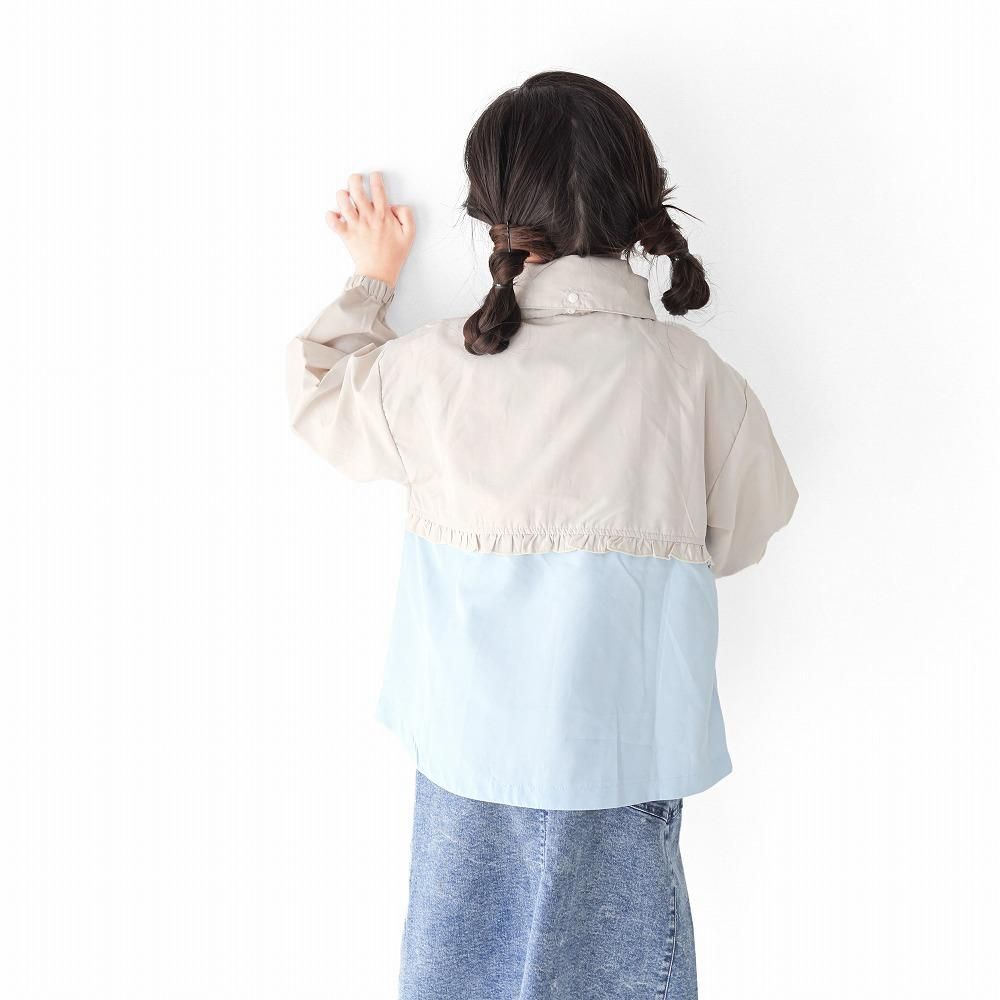 バックフリルウインドブレーカー / C9010 / 100cm-140cm - L