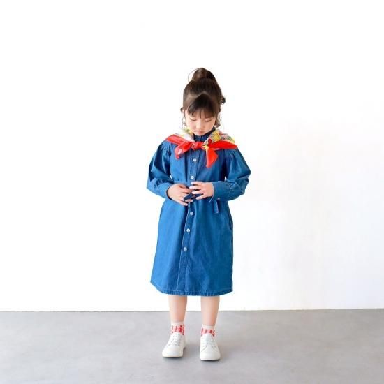 ライトデニムシャツワンピ C7000a 100cm 160cm L Copeck エルコペック Official Web Shop 公式通販サイト ライトデニムシャツワンピ C7000a 100cm 160cm L Copeck エルコペック Official Web Shop 公式通販サイト